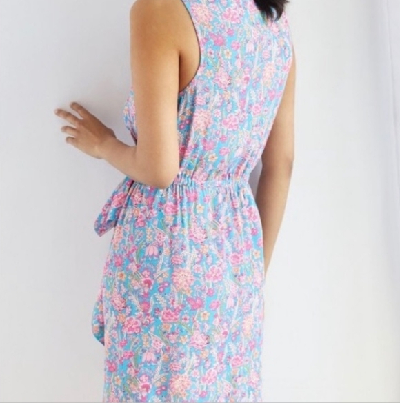 Anthropologie - Plenty By Tracy Reese Botonical Flutter Hem Dress Size Medium - Picture 13 of 13